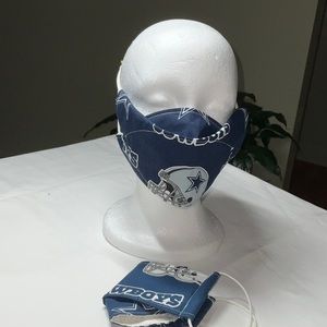 3D Cowboy Face Masks